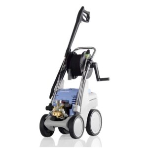 Quadro 9/170 TS T DK เครื่องอัดฉีดน้ำแรงดันสูง 170 บาร์ 1,400 รอบ Total Stop หัวฉีดน้ำวน 4 ล้อ โลม้วนสายอัดฉีด (S)