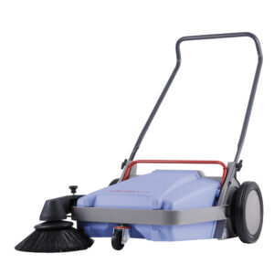 Hand Sweepers 1+1 รถเข็นกวาดขยะ หน้ากว้างในการกวาด 670 มม. แปรง 1 ด้าน ปรับความสูงได้