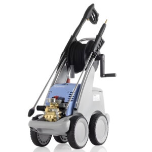 QUADRO 599 TS T เครื่องอัดฉีดน้ำแรงดันสูง 150 บาร์ 1,400 รอบ Total Stop 4 ล้อ โลม้วนสายอัดฉีด (M)